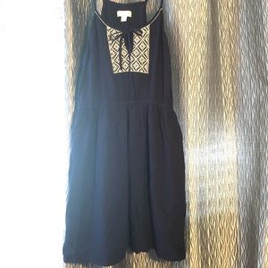 *LAST DROP* Navy blue Boho detailed dress